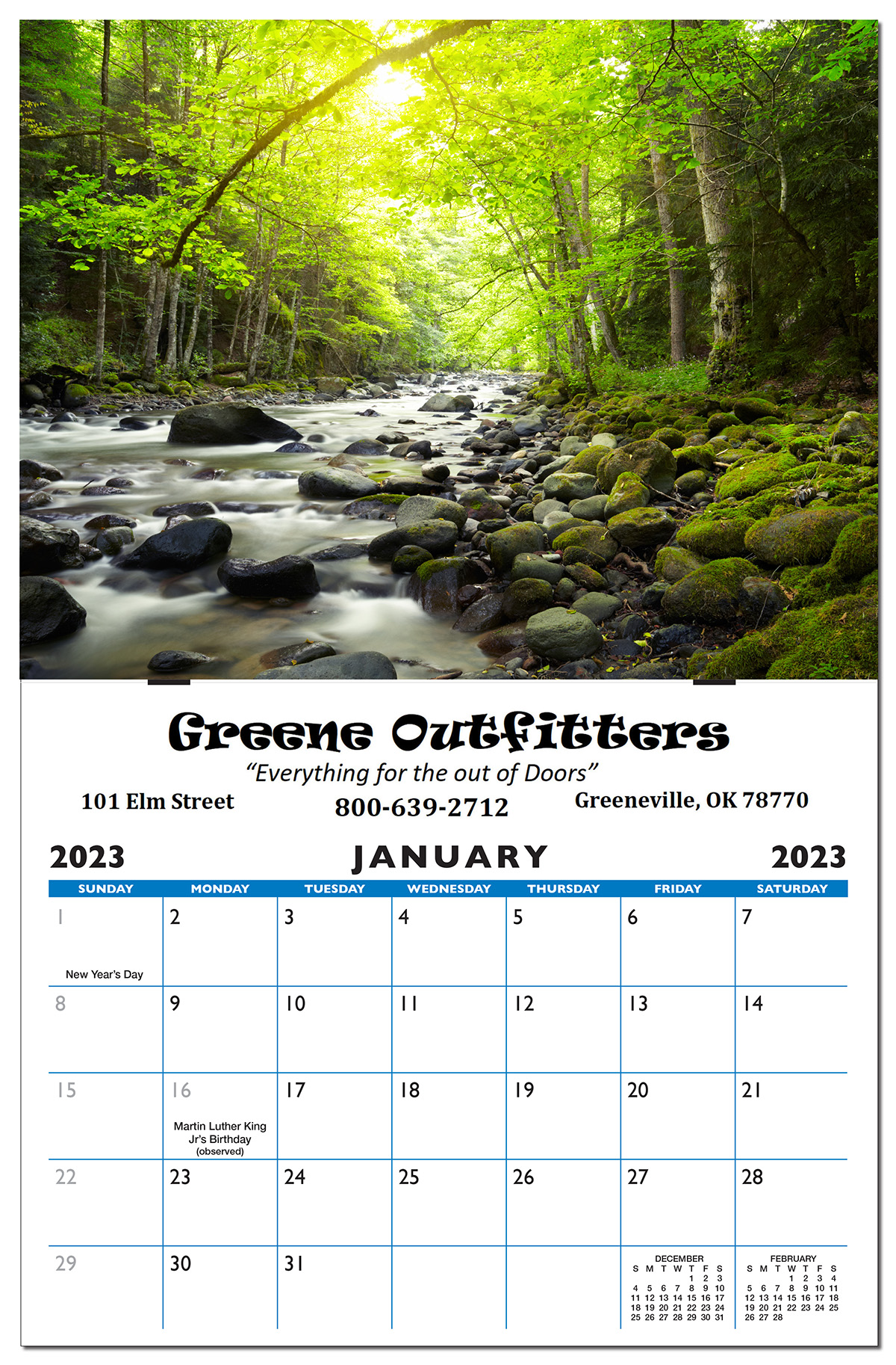 Americas Beauty Scenic Wall Calendar(stitched) Calendar Company