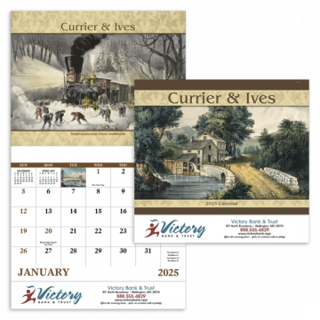 Currier & Ives Wall Calendar - Spiral: Calendar Company currier-ives-wall-calendar-spiral-calendar-company