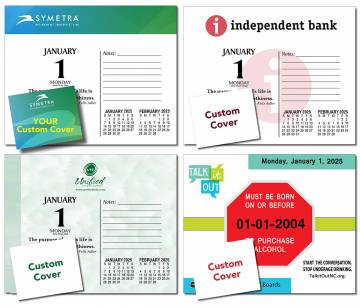 Custom Large Desk Pad Calendar Blotters - Big, Full Color