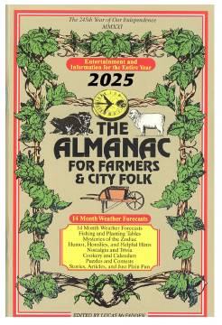 2025 Almanac Book for Farmers & City Folk