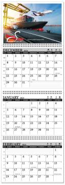 3 Month Calendar-EY12
