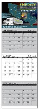 3 Month Calendar (Economy Version)