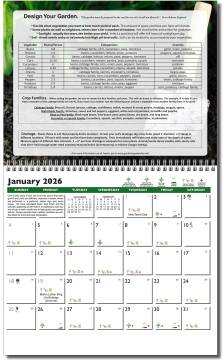 Gardening Almanac Calendar