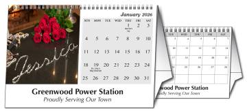 Personalized Tent Desk Calendar