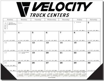 Large Desk Calendar (Huge Monthly) : Affordable WITH CORNERS