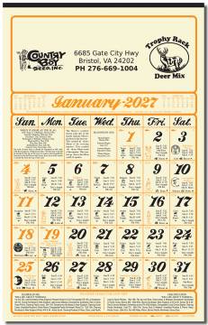 Weatherbird Almanac Calendar