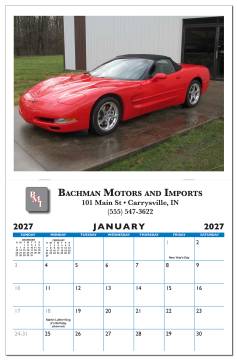 13 Photo Custom Calendar