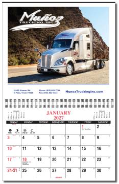 Custom Full Color One Picture wire-0 Calendar