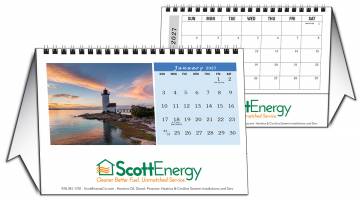 Custom Photo Tent Desk Calendar-AD411