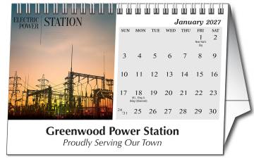 Mini Custom Photo Tent Desk Calendar