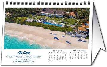 Custom Picture Tent Desk Calendar