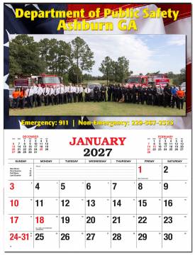 Fund Raising Calendar with pad