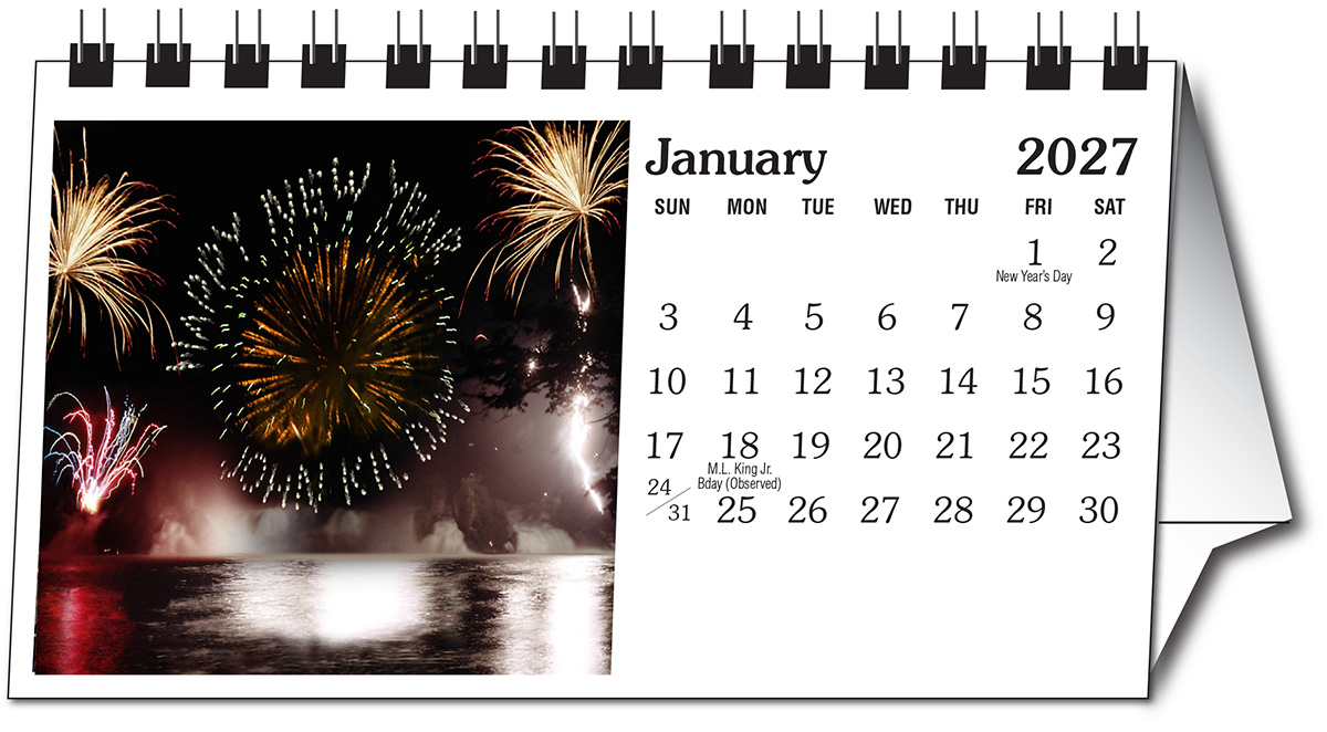 Desk Calendar Images with Name | Personalized Desk Calendars | Calendar Company