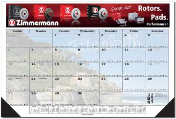 Desk Pad Blotter with "your name in the image"