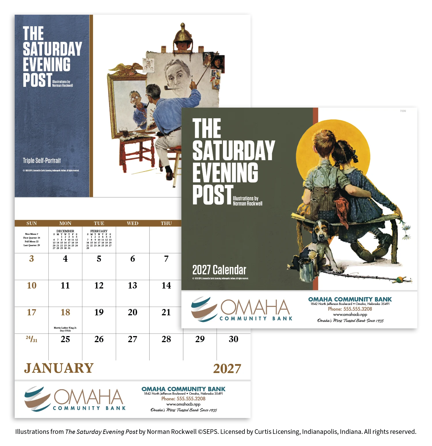The Saturday Evening Post Wall Calendar - Stapled: Calendar Company