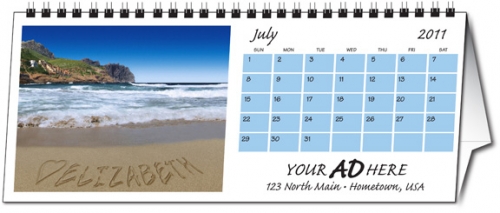 in the image personalized photo name calendars from calendar company