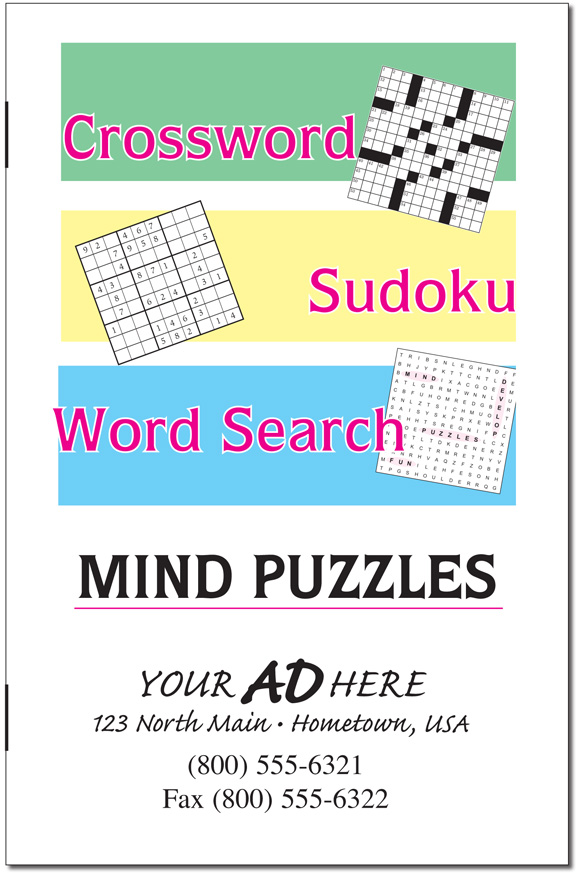 Combination Puzzle Book (Crossword, Word Search and Sudoku) Calendar
