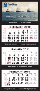 four month calendar 2018