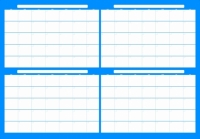 four month calendar